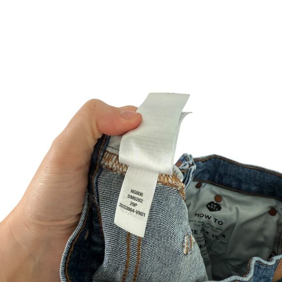Madewell Petite Cali Demi Boot Jeans Glenside Medium Wash High Rise Womens 29P - Picture 10 of 10